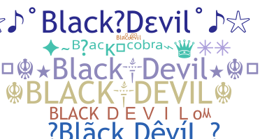 Nickname - blackdevil