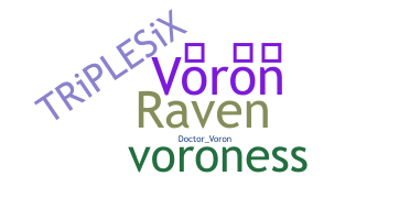 Nickname - Voron
