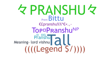 Nickname - pranshu