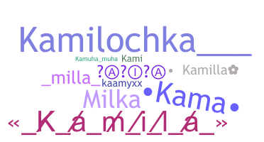Nickname - Kamilla