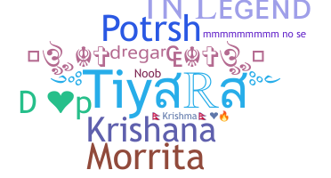 Nickname - krishma