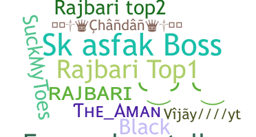 Nickname - Rajbari