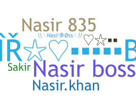 Nickname - Nasirboss