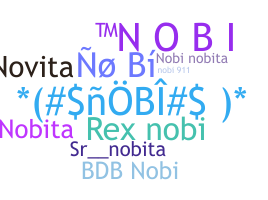 Nickname - nobi