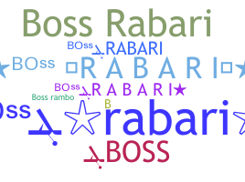 Nickname - BossRabari