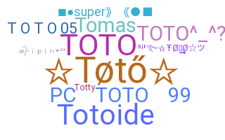 Nickname - toto