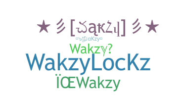 Nickname - Wakzy