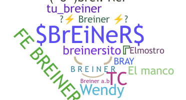 Nickname - Breiner