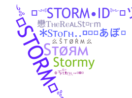 Nickname - Storm