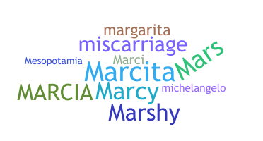 Nickname - Marcia
