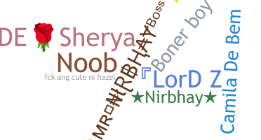 Nickname - Nirbhay