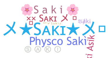 Nickname - saki