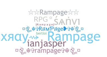 Nickname - Rampage