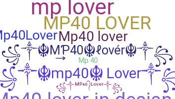 Nickname - Mp40lover