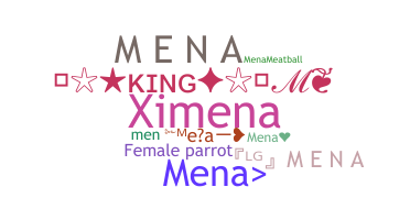 Nickname - Mena