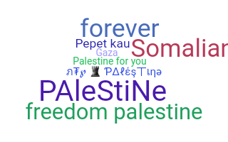 Nickname - Palestine