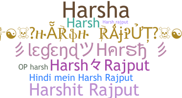 Nickname - Harshrajput