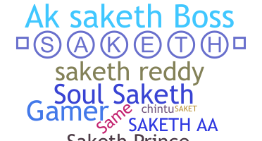 Nickname - Saketh