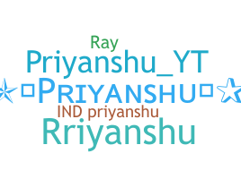 Nickname - priyanshuraj