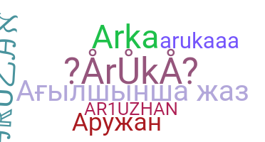 Nickname - Aruzhan