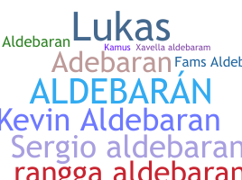 Nickname - Aldebaran
