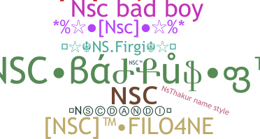 Nickname - nsc