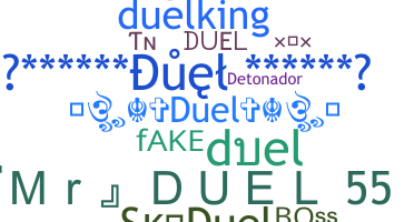 Nickname - duel