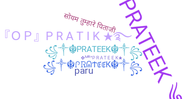 Nickname - Prateek