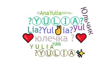 Nickname - Yulia