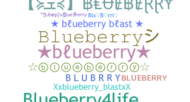 Nickname - blueberry