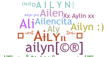 Nickname - Ailyn