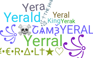 Nickname - Yeral
