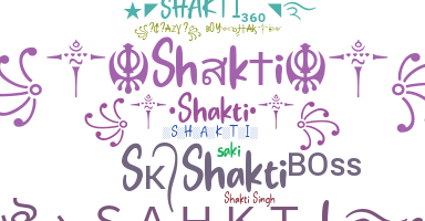 Nickname - Shakti