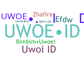 Nickname - UWOEID