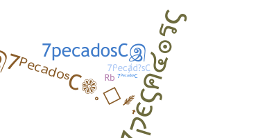 Nickname - 7PecadosC