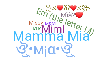 Nickname - Mia