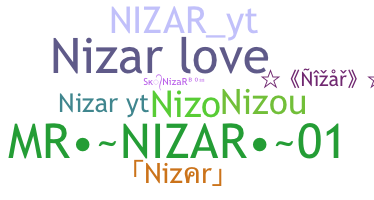 Nickname - Nizar